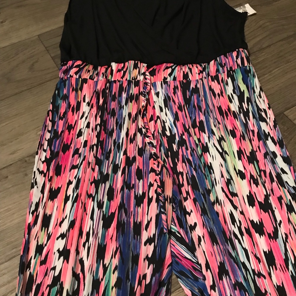 Printed Plus Size Romper